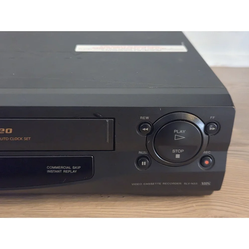 Sony SLV-N55 Hi-Fi Stereo VHS VCR Video Cassette Recorder /w Remote Tested *Read